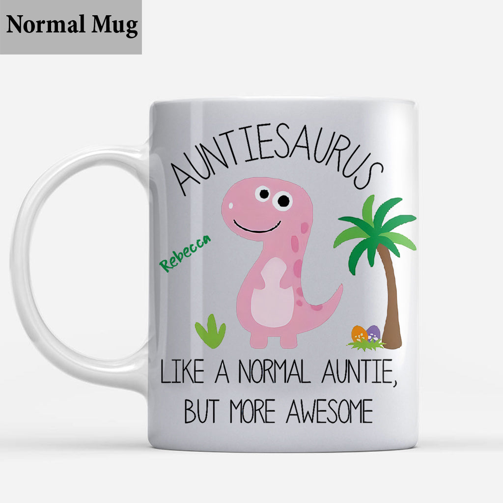 Auntie Dinosaur - Personalized Aunt Mug