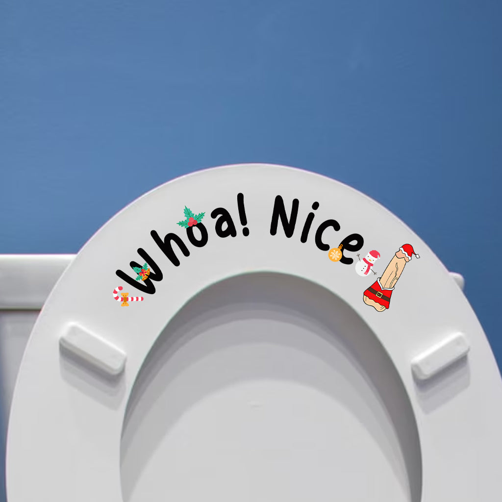 Discover Whoa! Nice P - Personalized Couple Decal