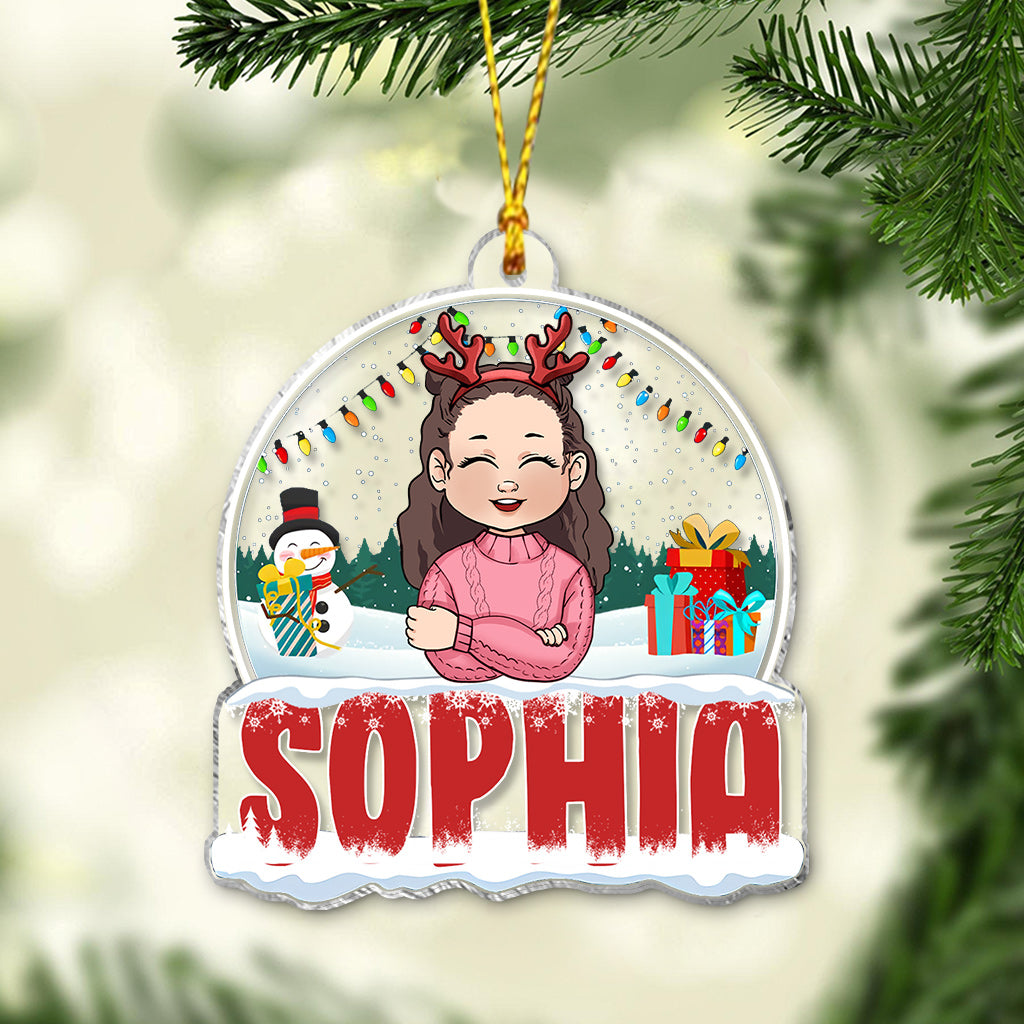 Christmas Kid - Personalized Kid Ornament
