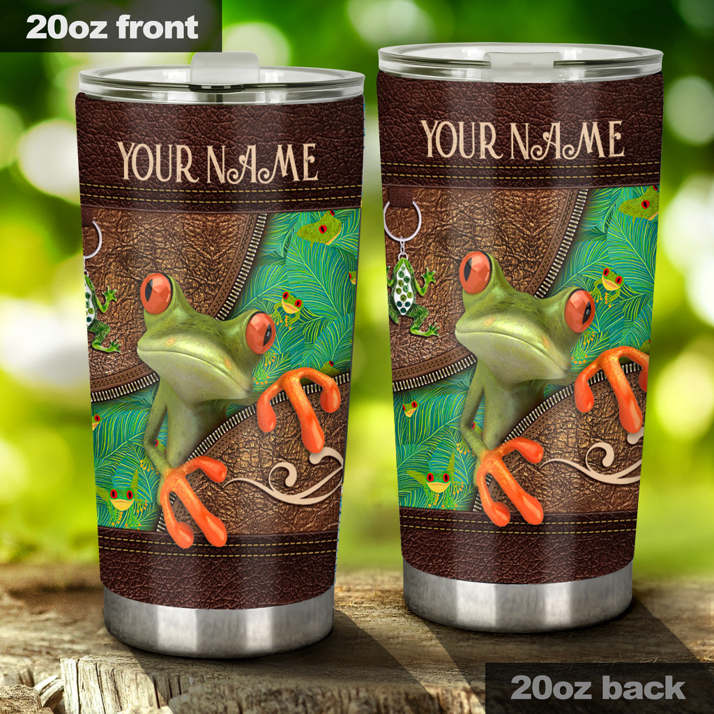 Market Price Maverick Love Frog - Personalized Frog Tumbler, frog tumbler