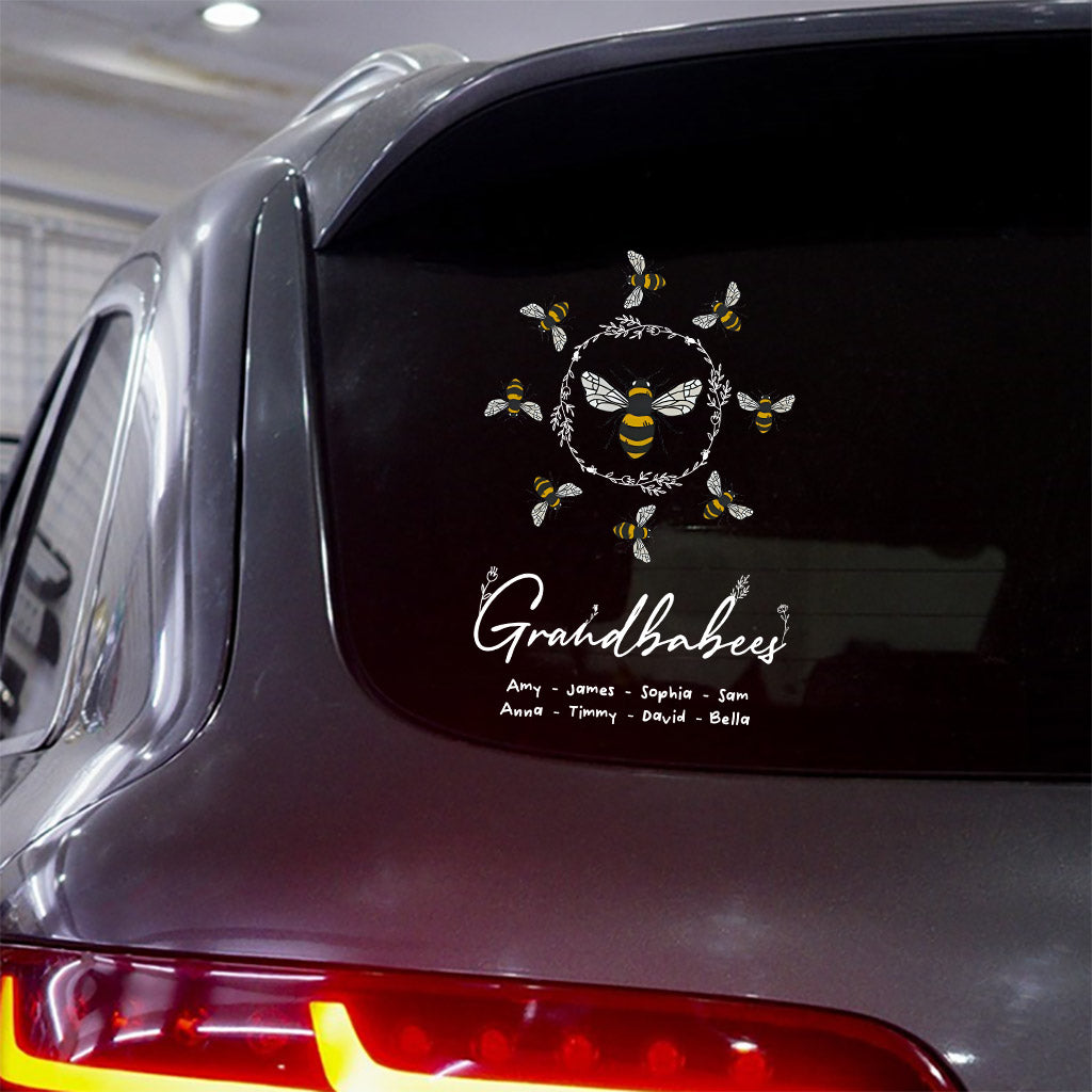 Grandbabees - Personalized Grandma Decal Die Cut