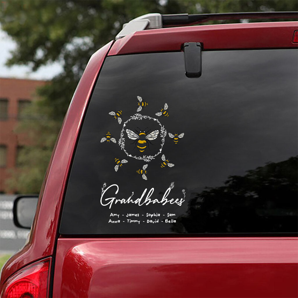 Grandbabees - Personalized Grandma Decal Die Cut