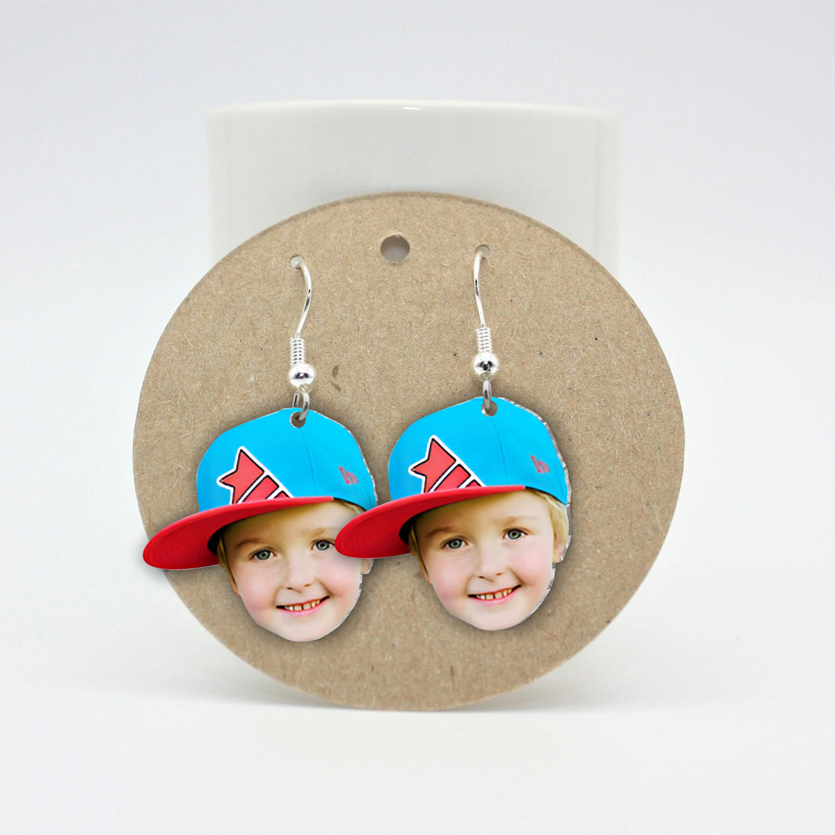 Personalized Photo Earrings - Gift for mom - Personalized Earrings