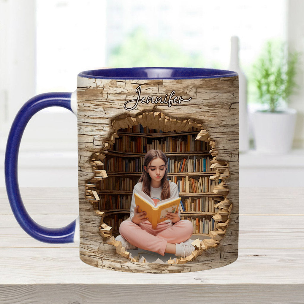 My Reading Corner - Personalized Book Accent Mug