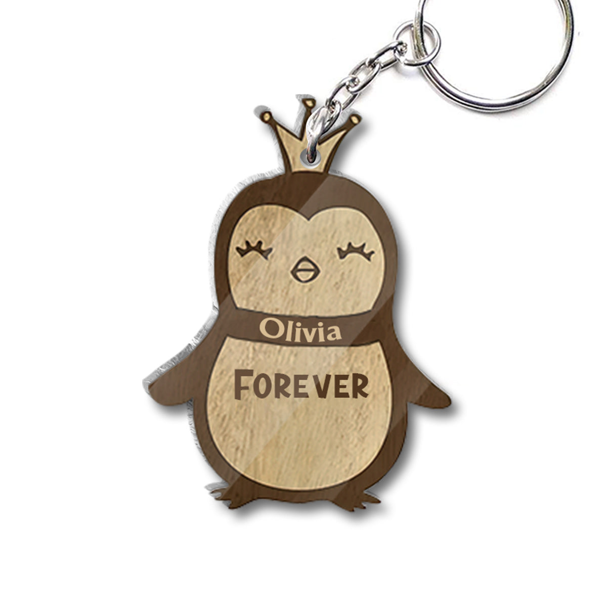 Let's Do This Forever - Personalized Couple Keychain