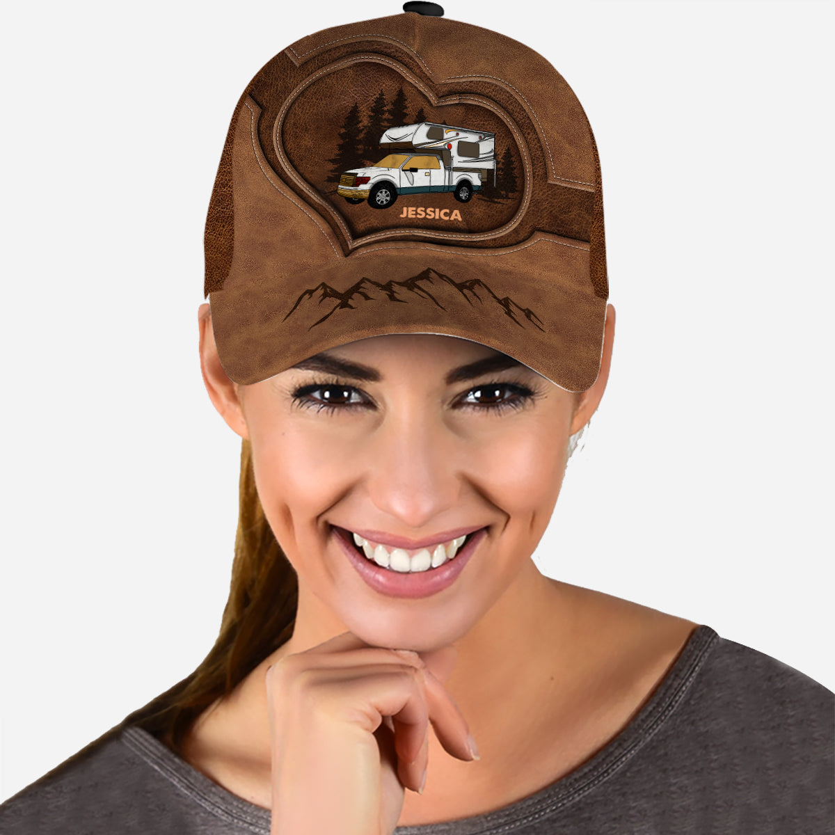 Happy Camper - Personalized Camping Classic Cap