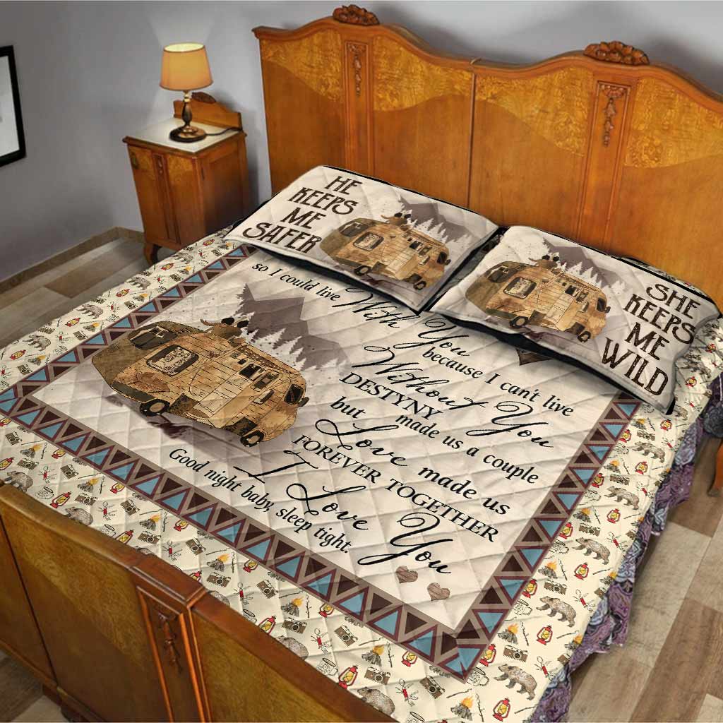 I Choose You - Camping Quilt Set 112021