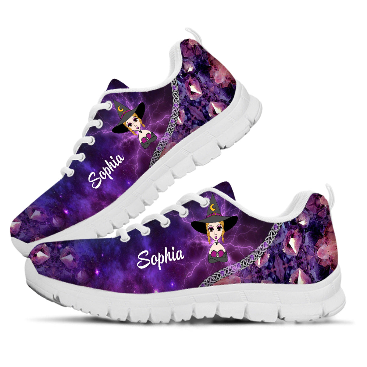 Cooking With Magic - Personalized Witch Sneakers