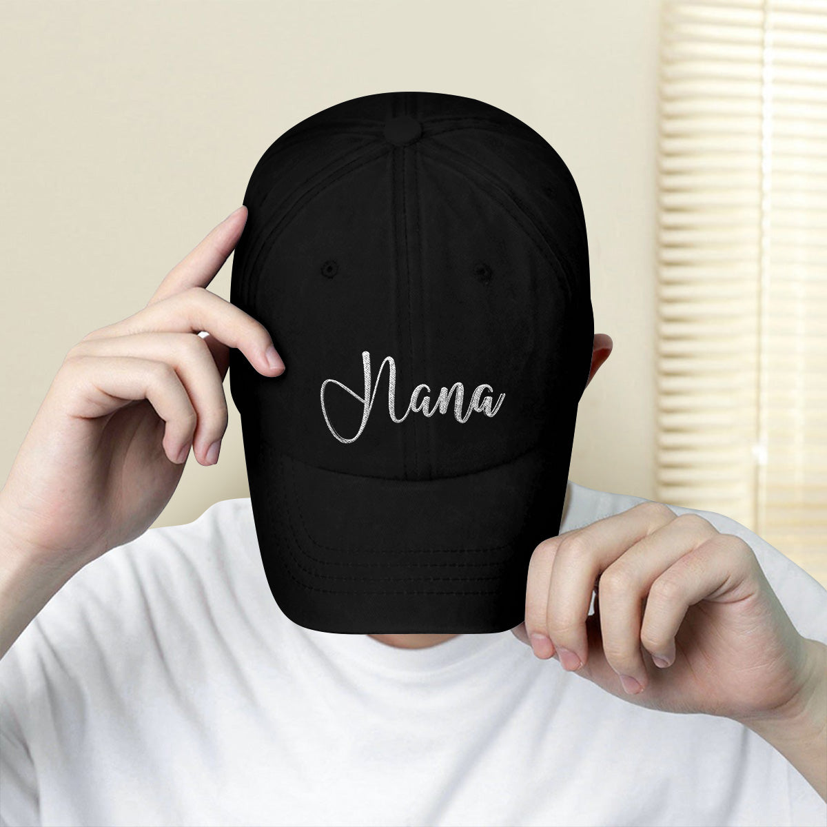 Custom Name - Personalized Grandma Embroidered Classic Cap