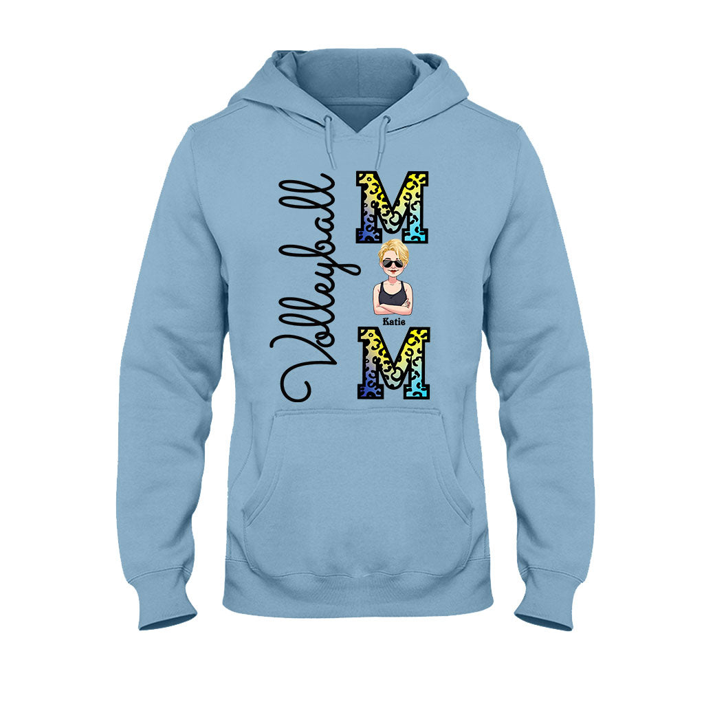 Volleyball Mom - Personalized Volleyball T-shirt and Hoodie