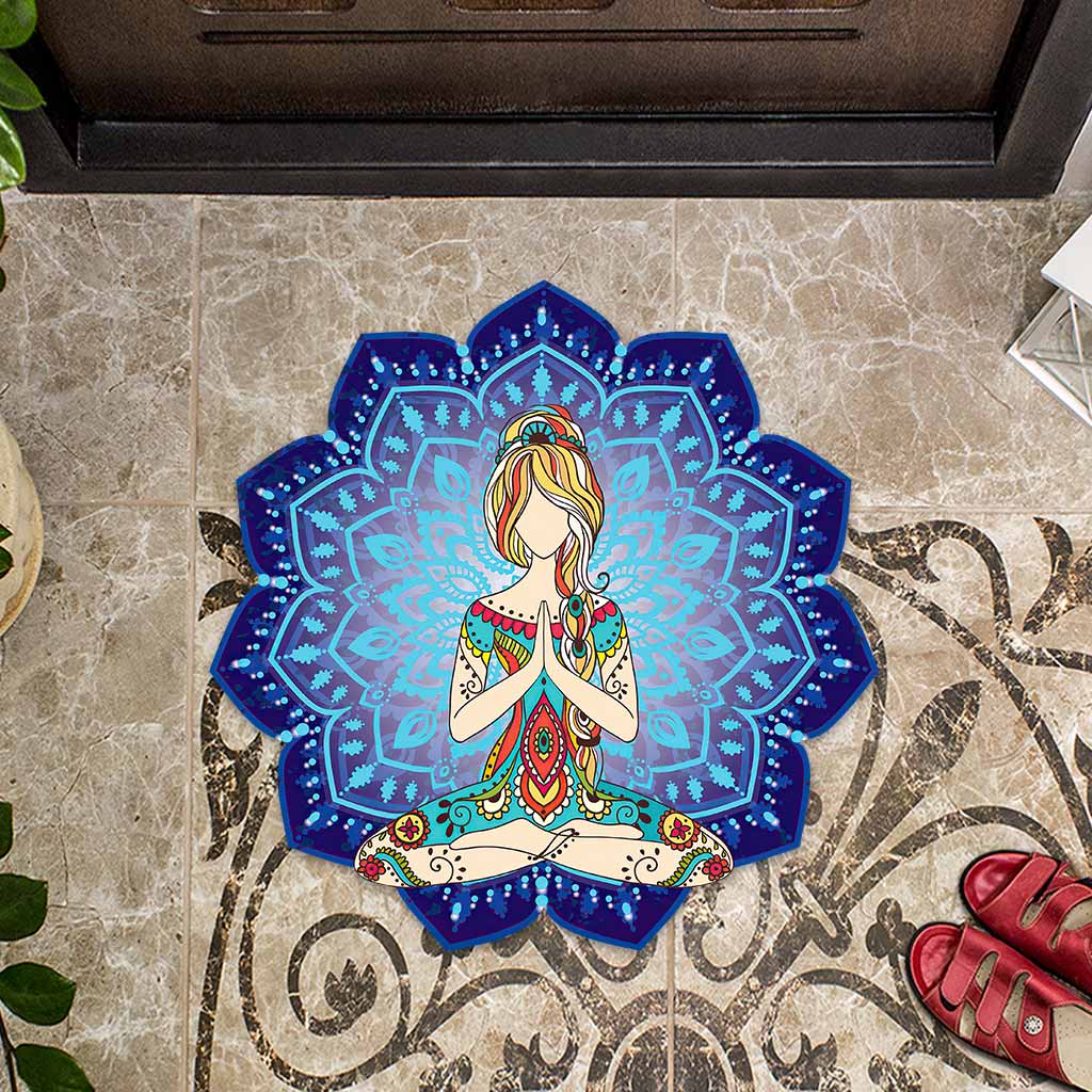 Namaste Paradise - Yoga Shaped Doormat