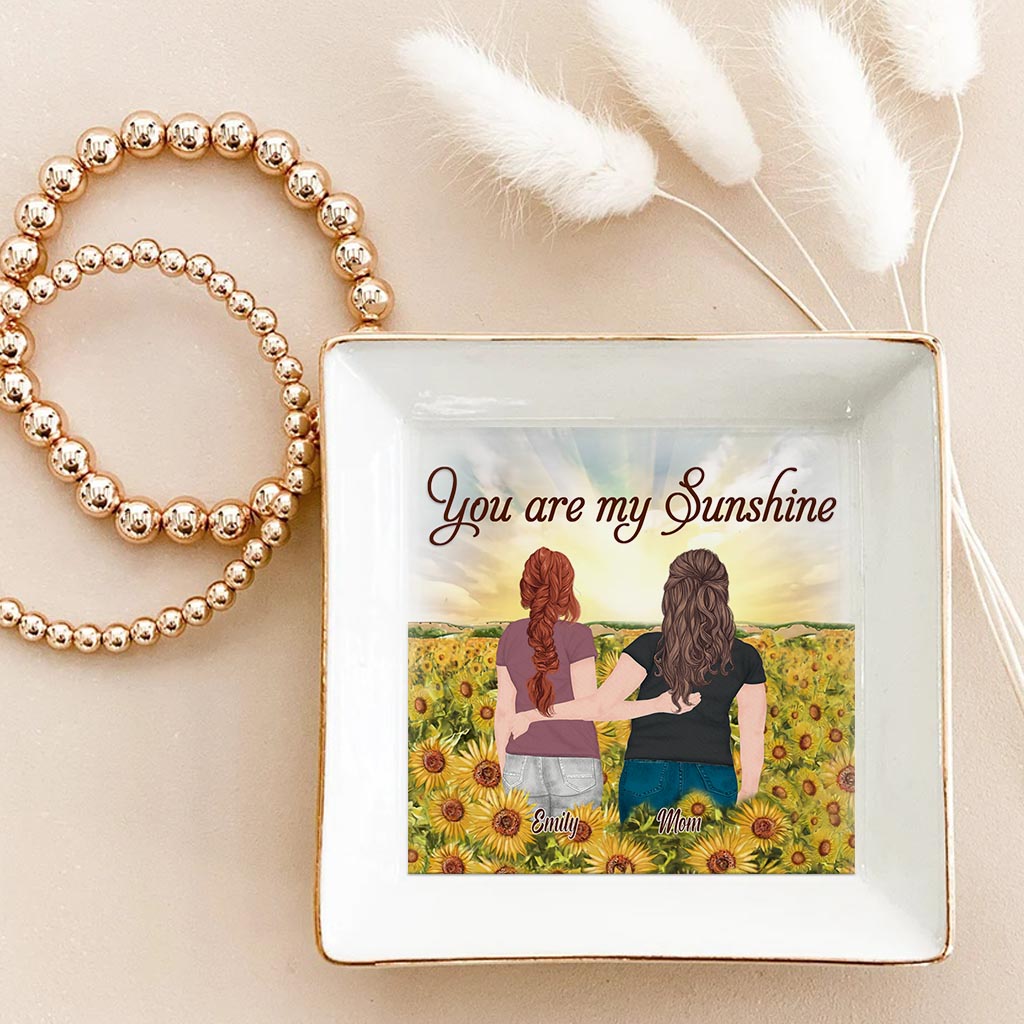 You're My Sunshine - Personalized Mother's Day Gift Jewelry Dish