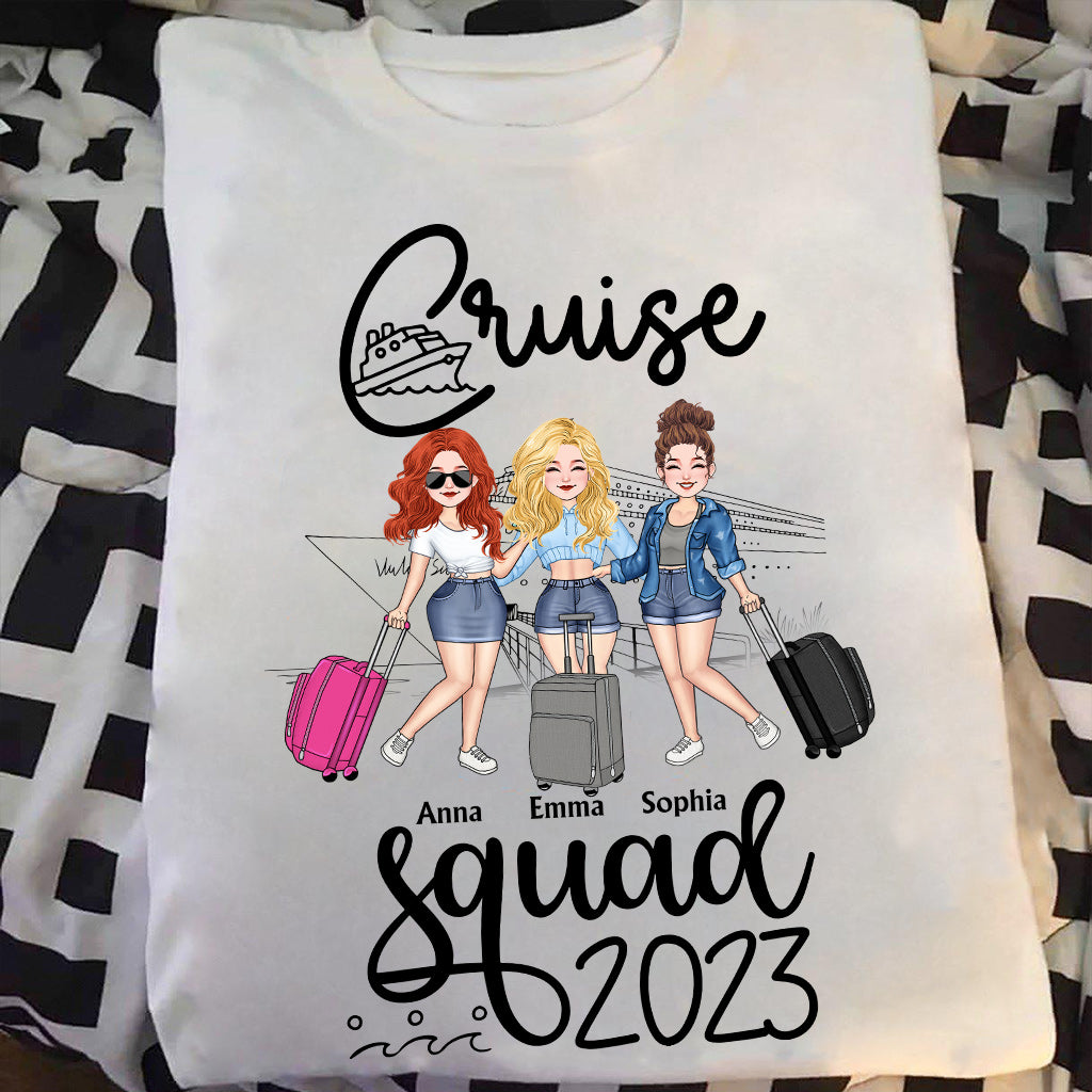 Cruise Squad - Cruising gift for friend, mom, sister, friend, daughter - Personalized T-shirt And Hoodie
