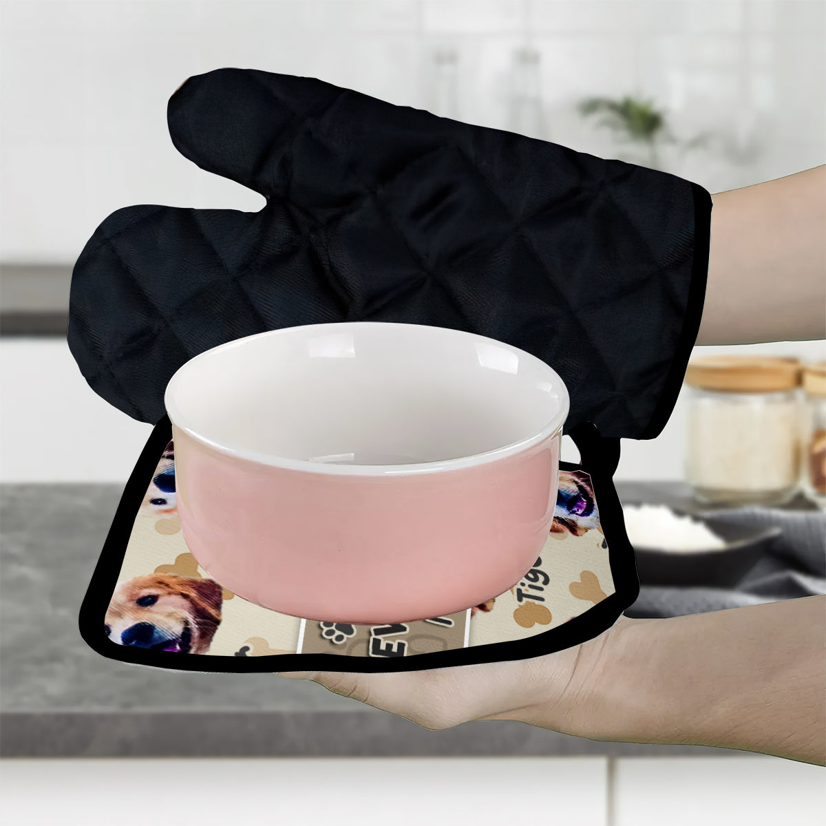 Every Meal You Make - Personalized Baking Oven Mitts & Pot Holder Set