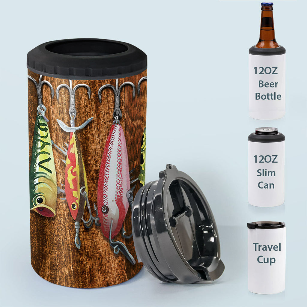 Bite Me - Personalized Fishing Can Cooler