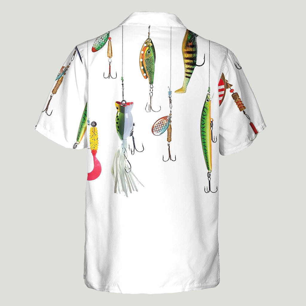 Tervis Fishing Lures - Personalized Fishing Hawaiian Shirt