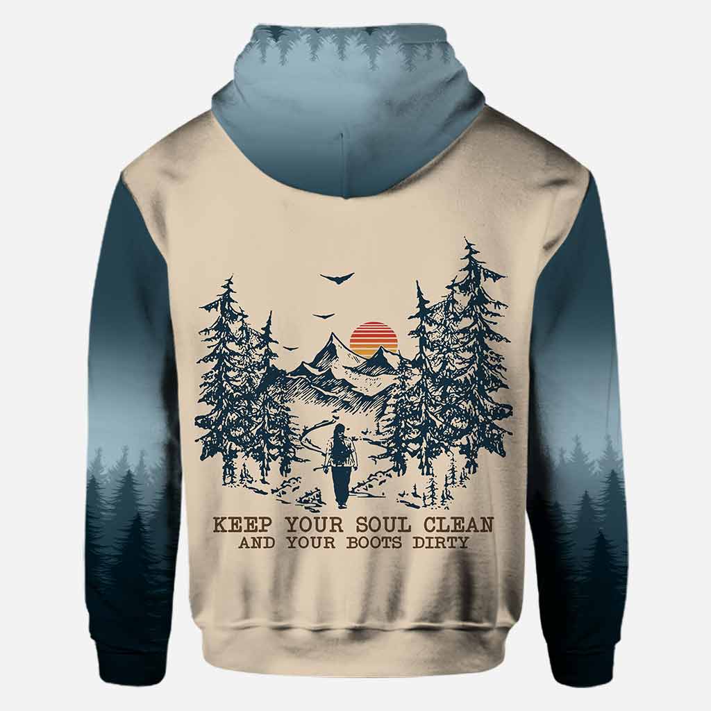 Whisper Words Of Wisdom - Hiking All Over T-shirt and Hoodie 112021