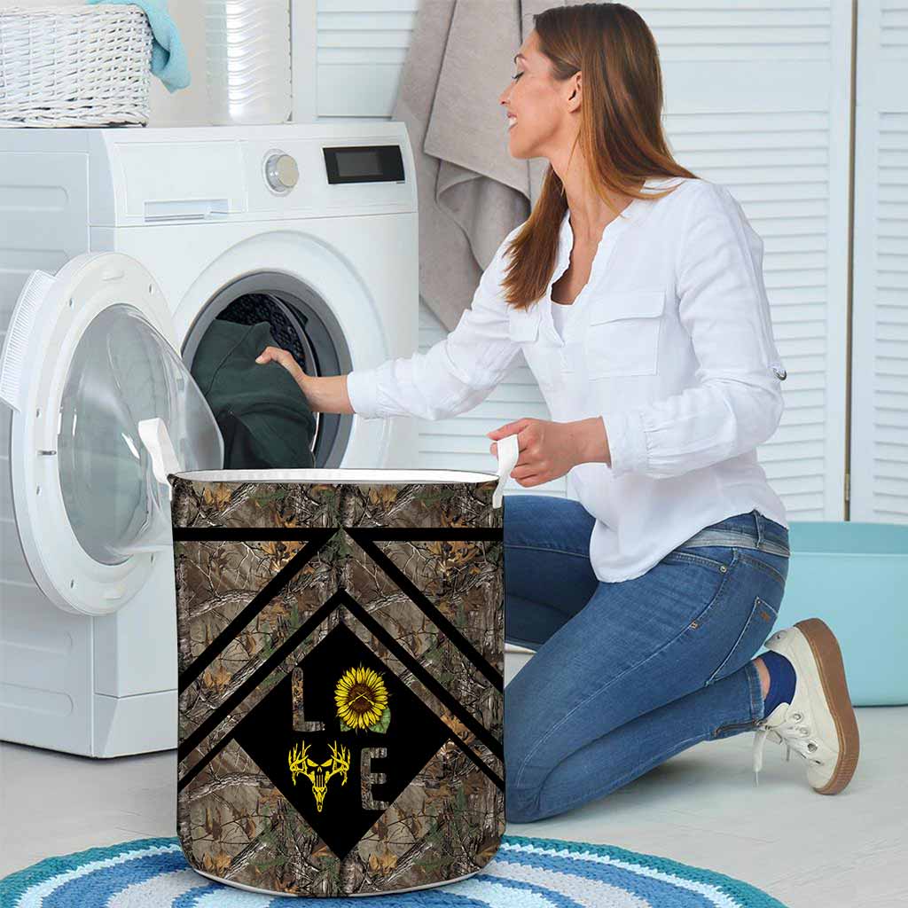 Love Hunting Laundry Basket