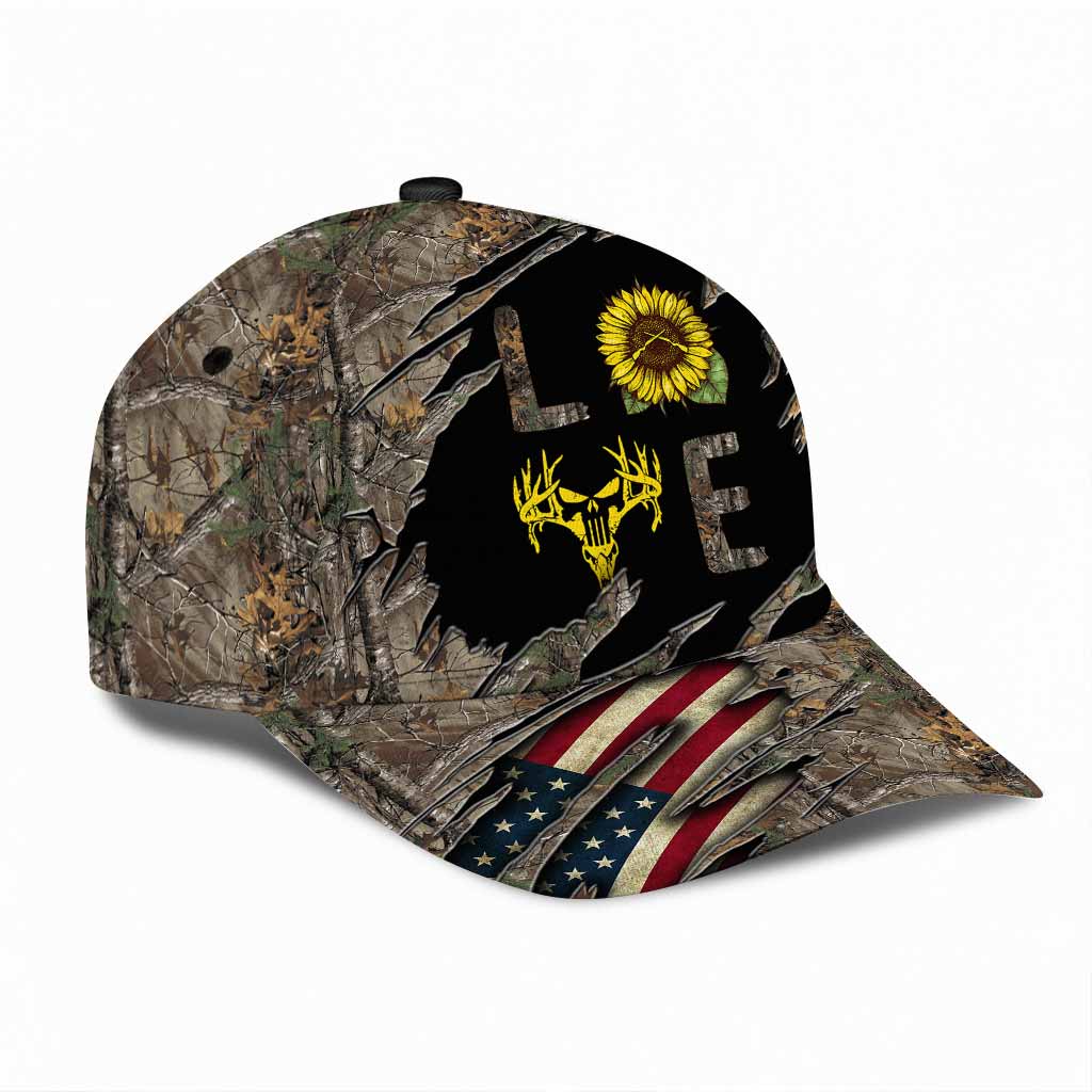 Love Hunting Cap With Printed Vent Holes