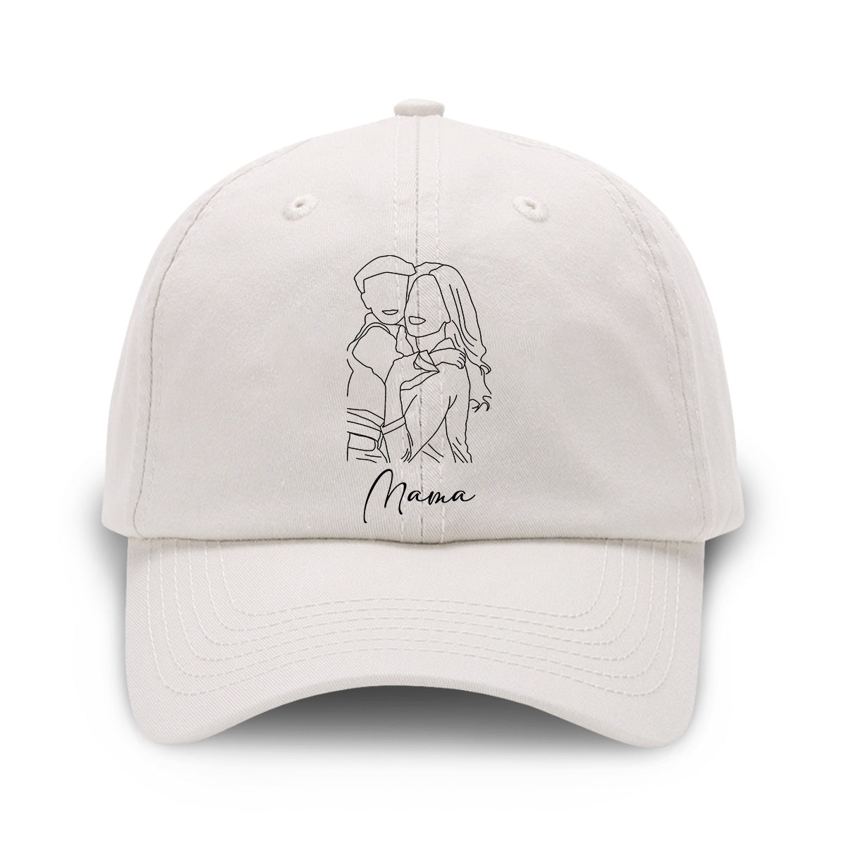 Custom Photo - Personalized Mother Embroidered Classic Cap