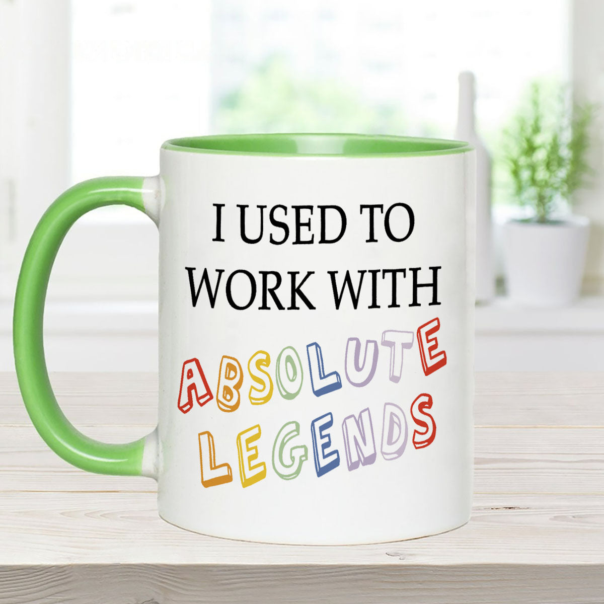 Absolute Legends - Personalized Colleague Accent Mug