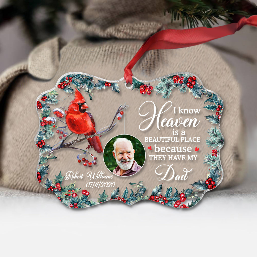 I Am Always With You - Personalized Memorial Transparent Ornament