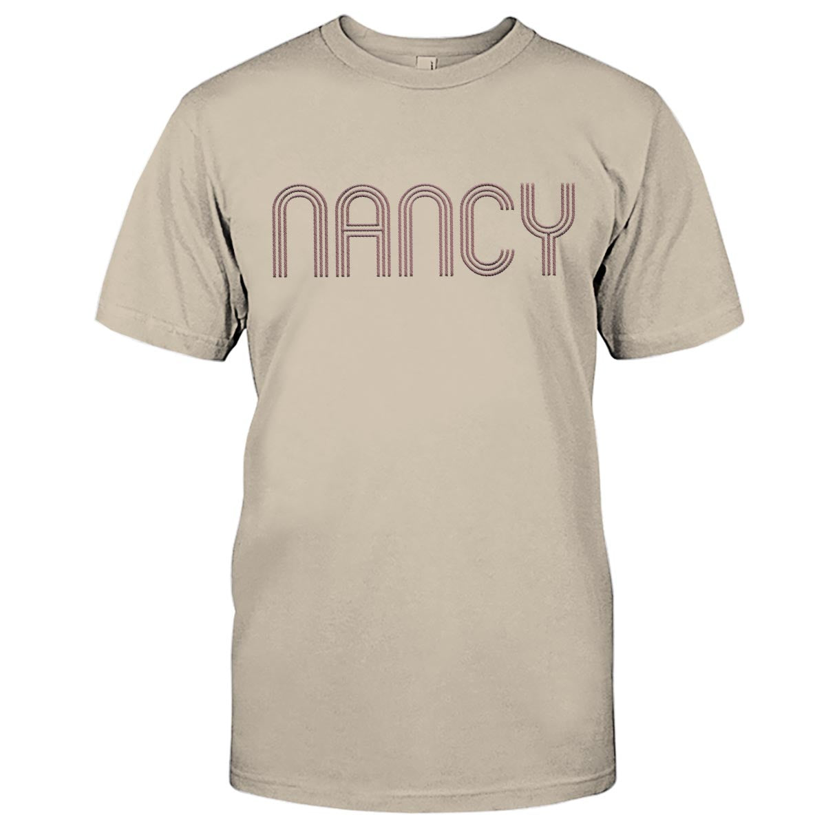 Custom Name - Personalized Bestie Embroidered T-shirt