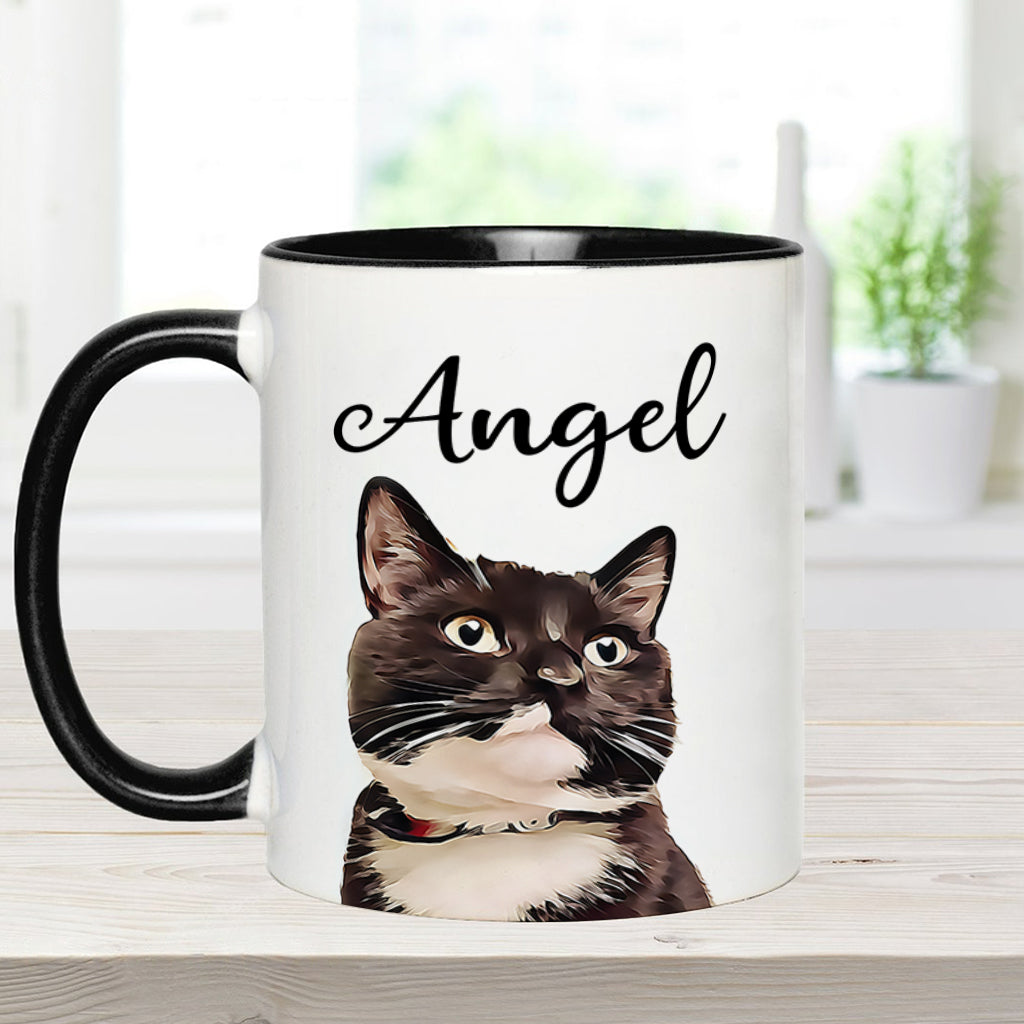 Cat Lover - Personalized Cat Accent Mug