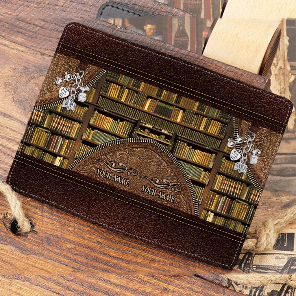 Library - Personalized Librarian Passport Holder
