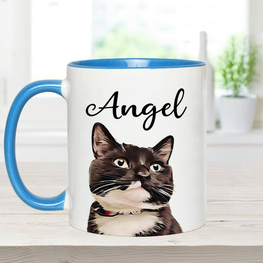 Cat Lover - Personalized Cat Accent Mug