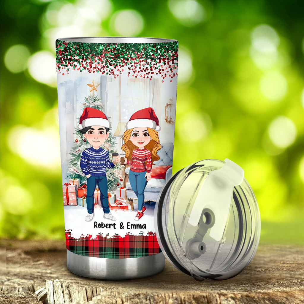 Custom Christmas Tumbler - All Is Calm All Is Bright - Great Gift! – Sunny  Box