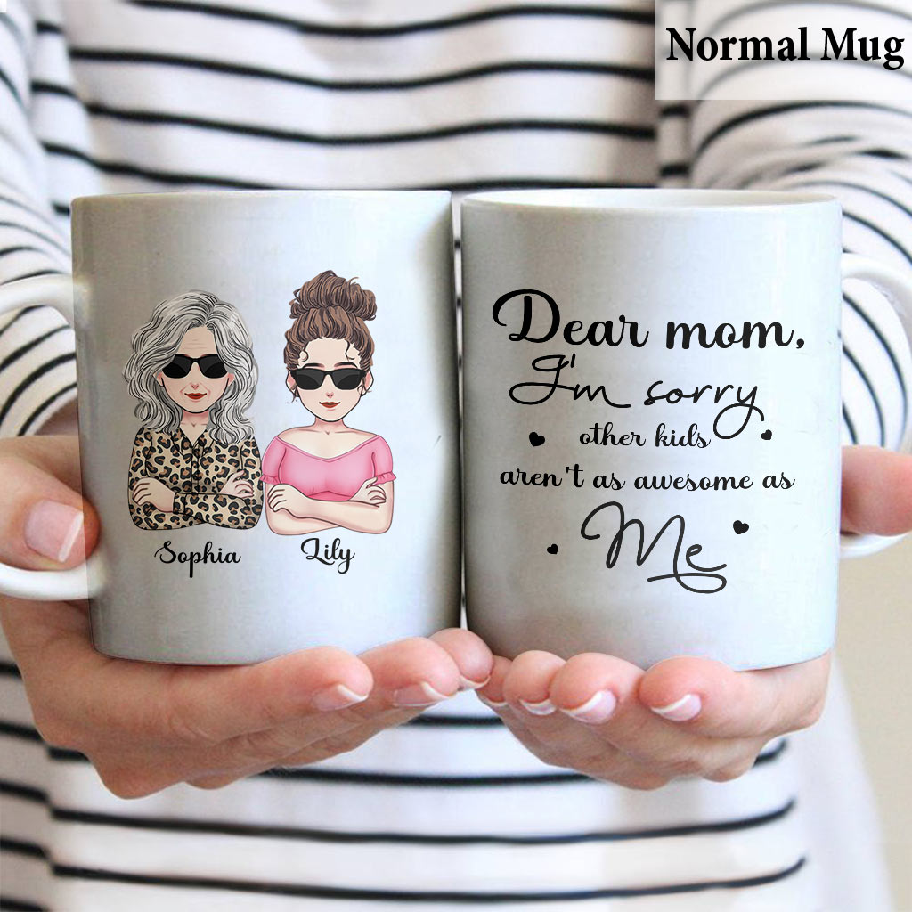 Dear Mom - Personalized Mother's day Mother Mug