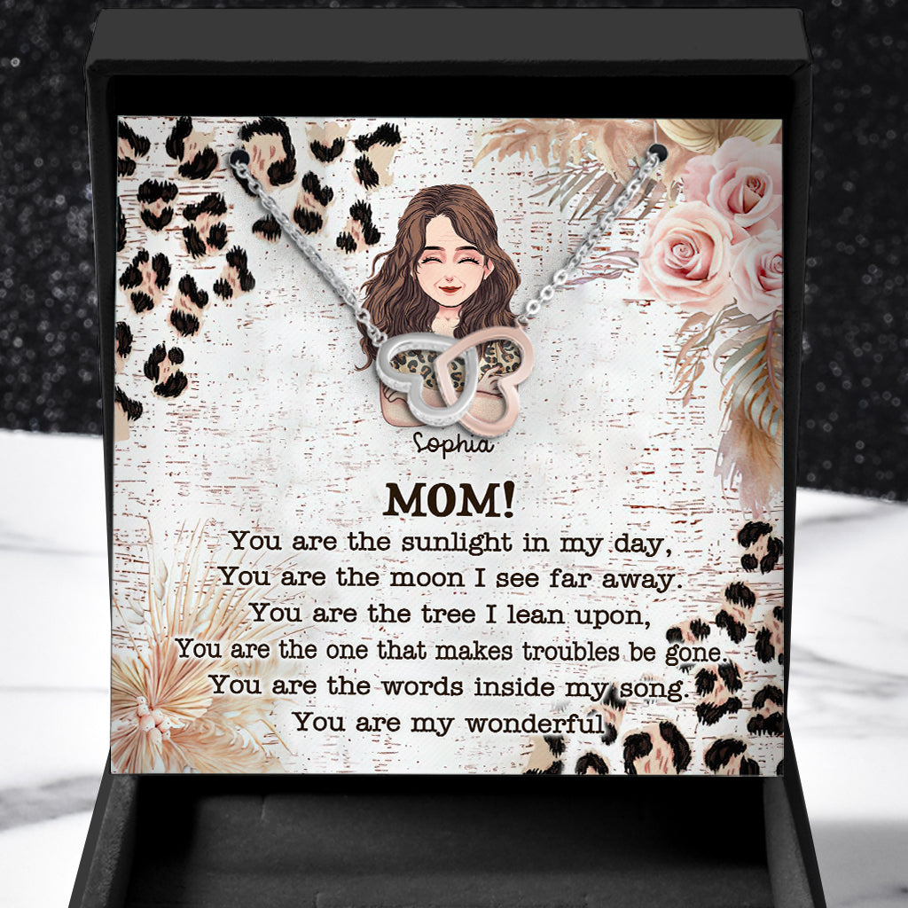 I Love You - Personalized Mother's day Mother Necklace