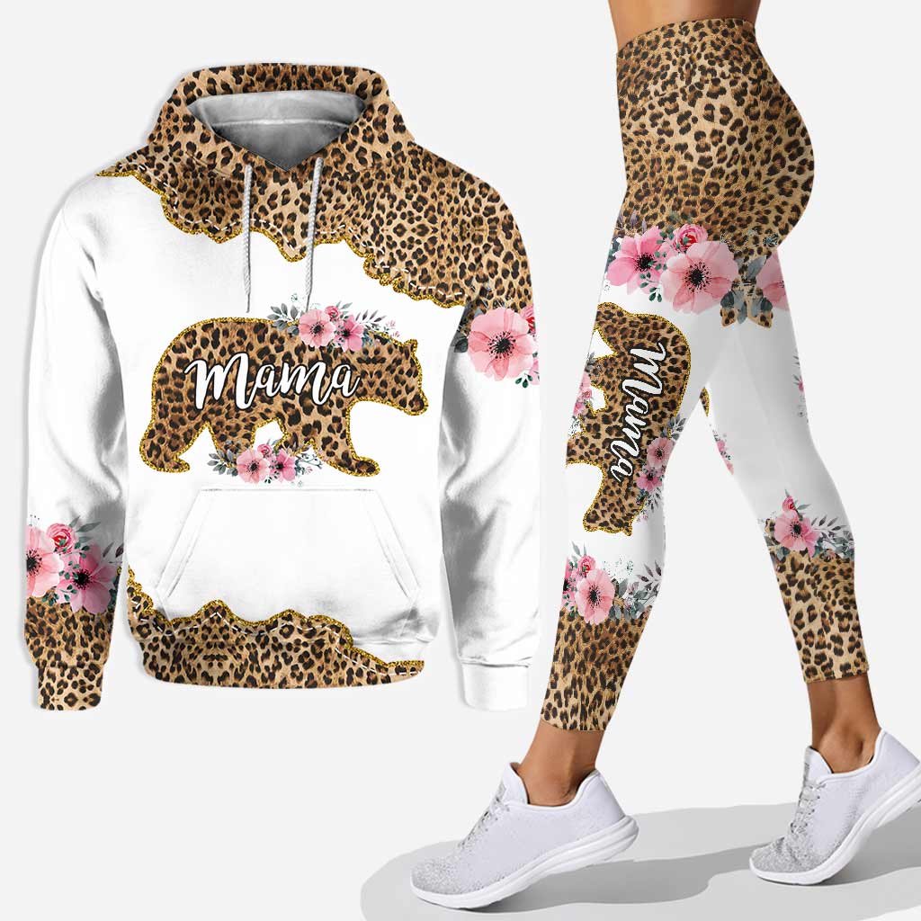 Mama Bear - Personalized Mother's day Mother Hoodie and Leggings