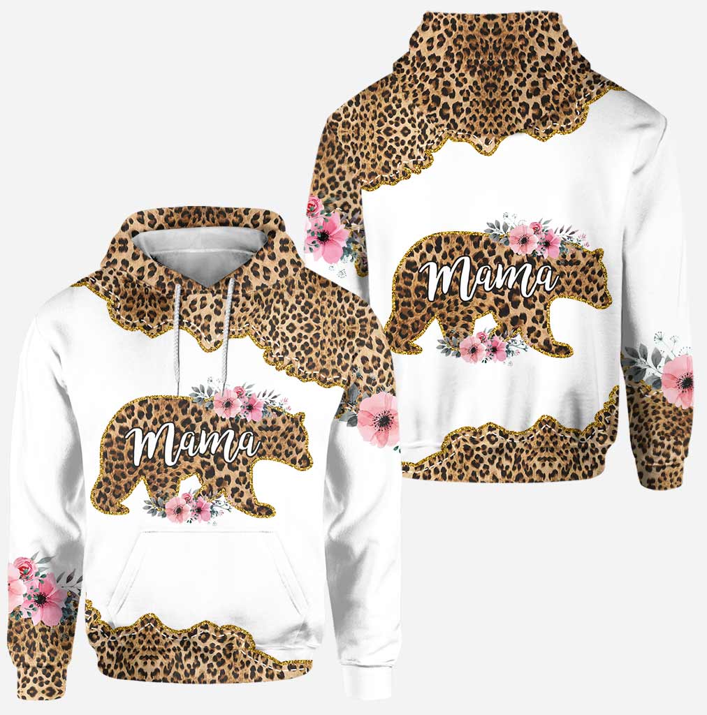 Mama Bear - Personalized Mother's day Mother Hoodie and Leggings