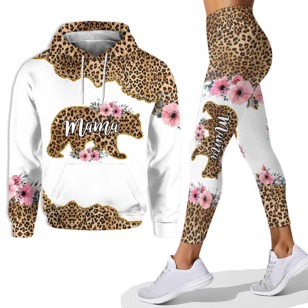 Mama Bear - Personalized Mother's day Mother Hoodie and Leggings