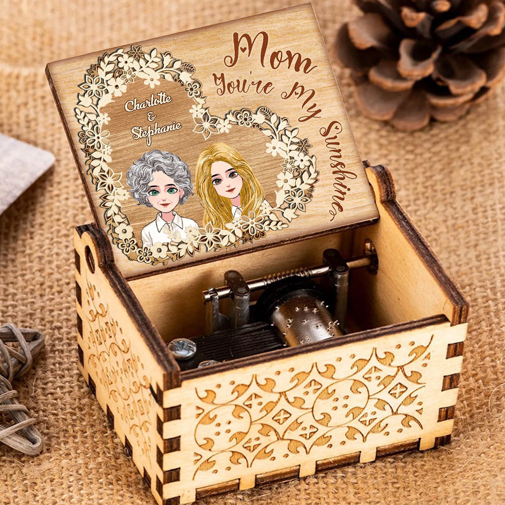 This Is Your Reminder - Personalized Mother's Day Mother Hand Crank Music Box