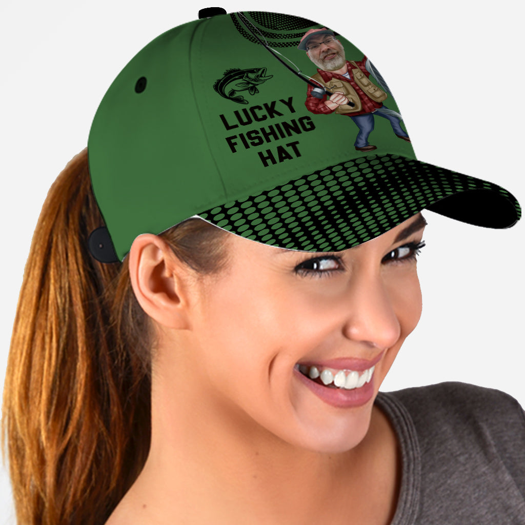 Lucky Fishing Hat - Personalized Fishing Classic Cap