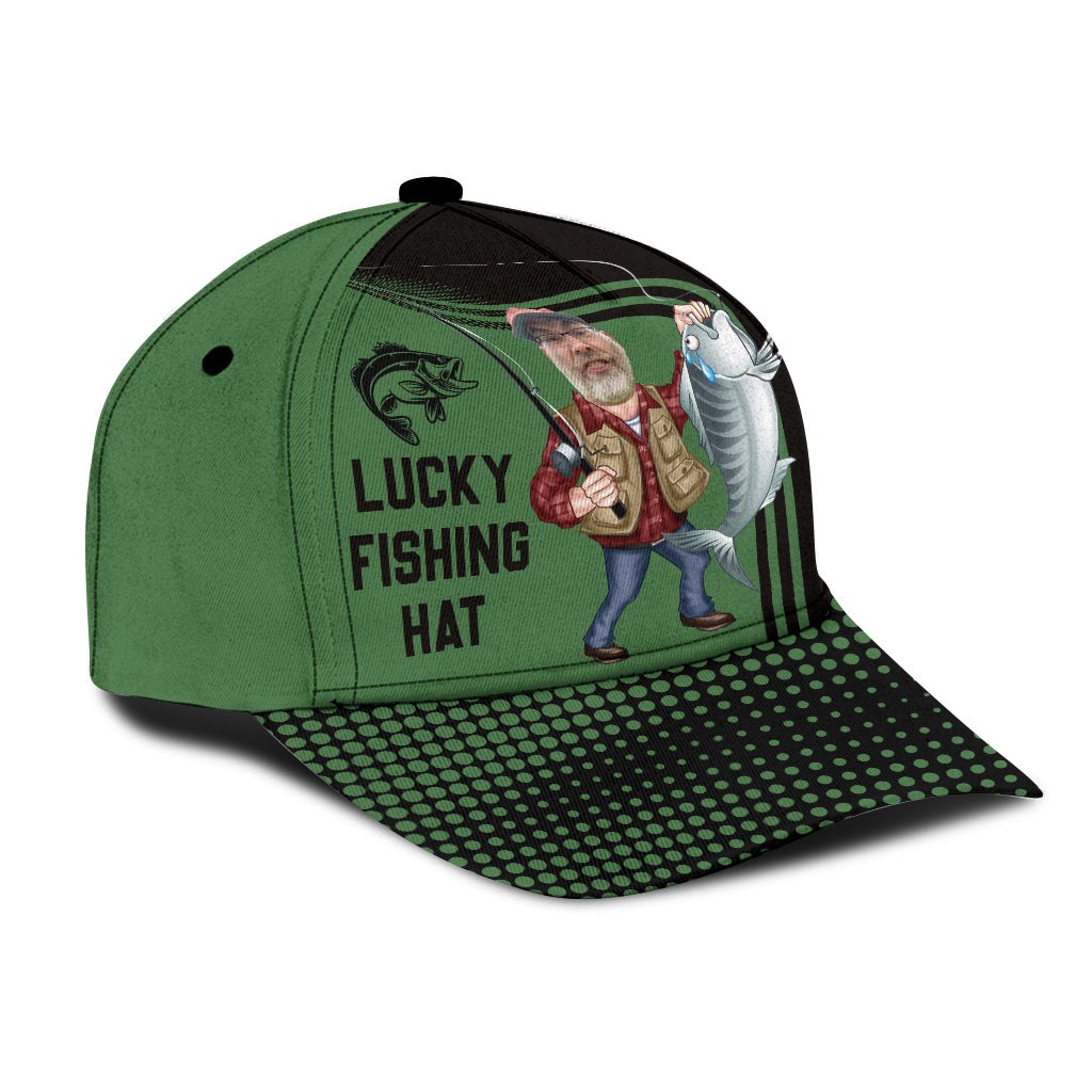 Lucky Fishing Hat - Personalized Fishing Classic Cap