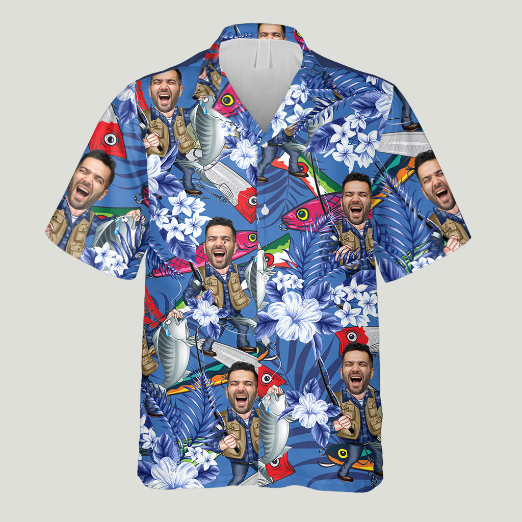 Lucky Fishing Shirt - Personalized Fishing Hawaiian Shirt