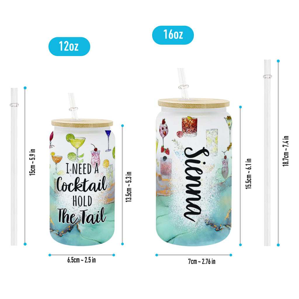 That's What I Do - Personalized Cocktail Can Glass