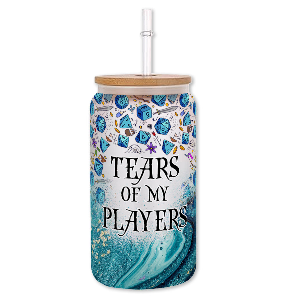 Tears Of My Players - Personalized RPG Can Glass