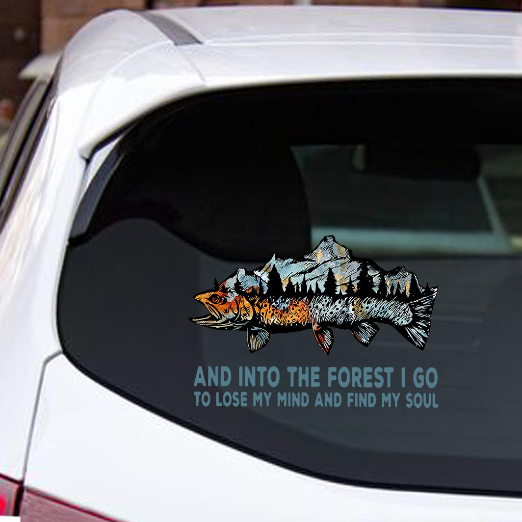 And Into The Forest - Fishing Decal Full 112021