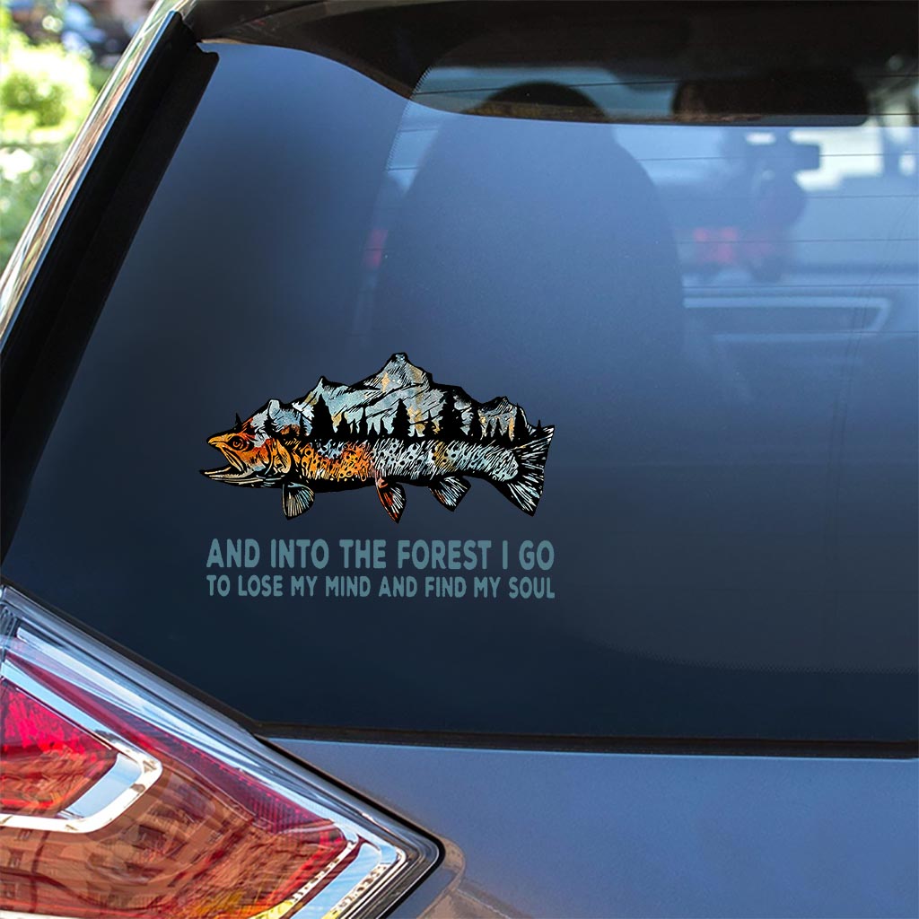And Into The Forest - Fishing Decal Full 112021