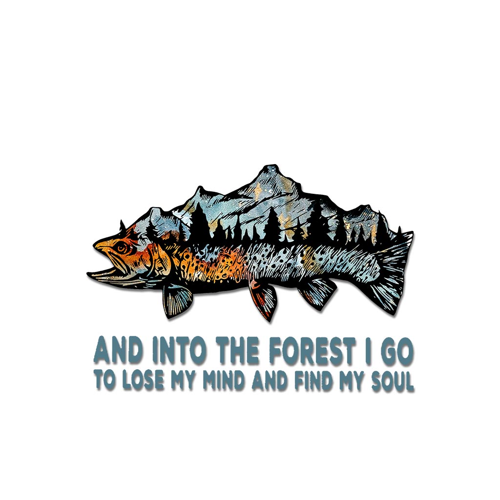 And Into The Forest - Fishing Decal Full 112021