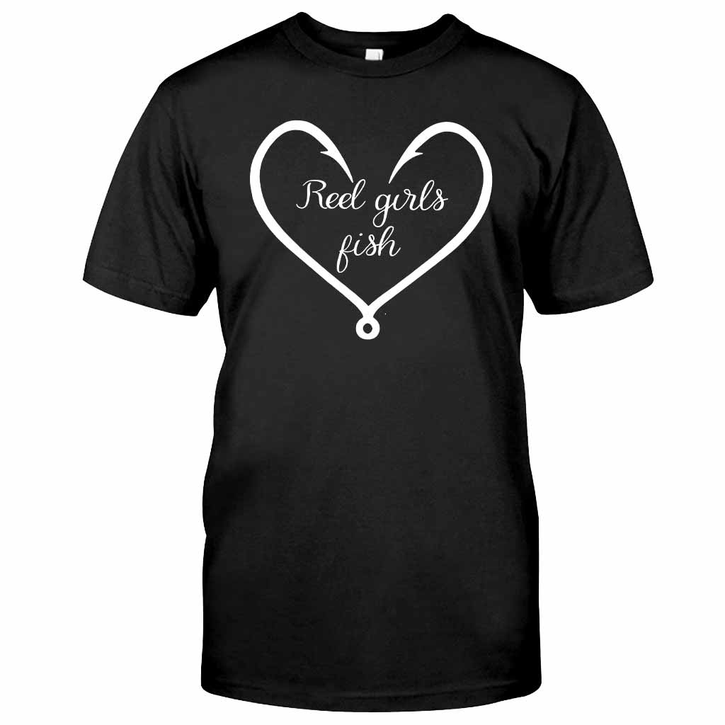 Reel Girl Fish - T-shirt and Hoodie 112021