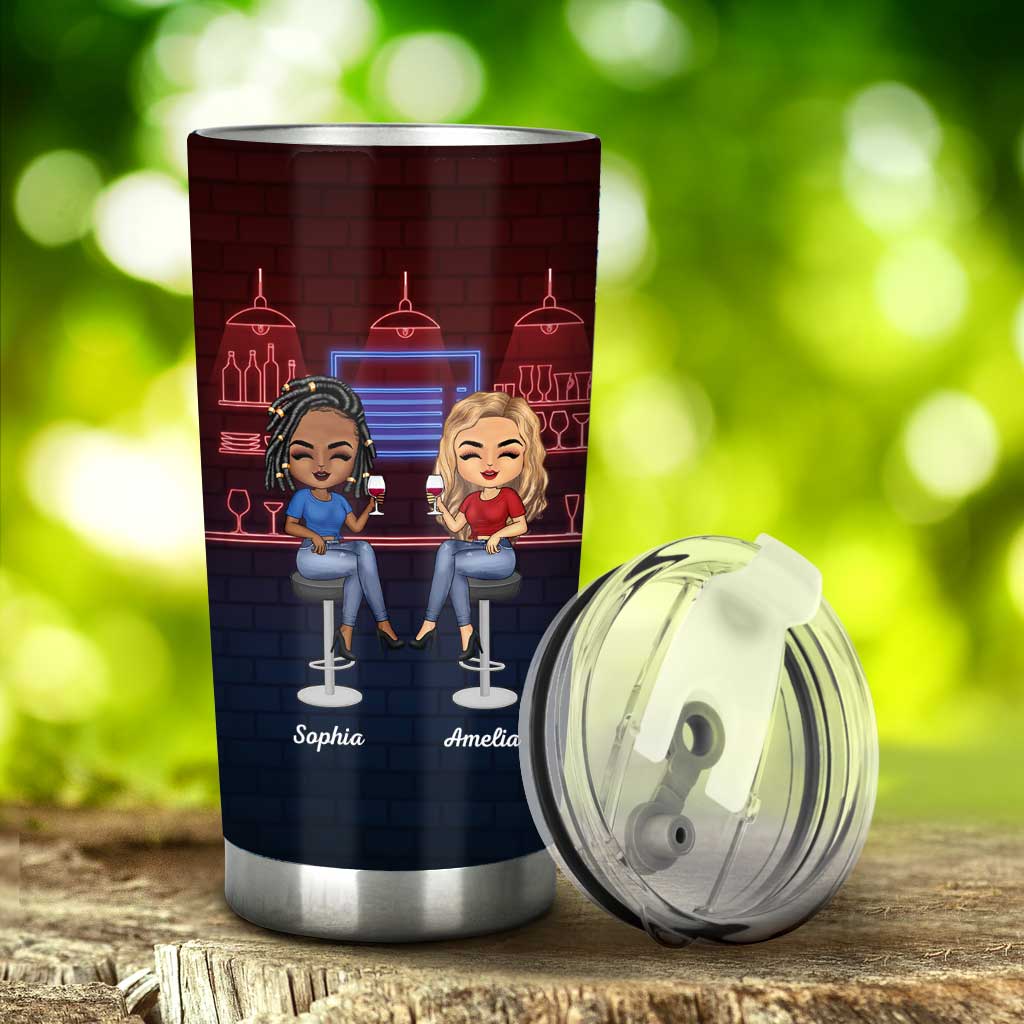 We're Not Sugar And Spice And Everything Nice We're Sage And Hood - Personalized Bestie Tumbler