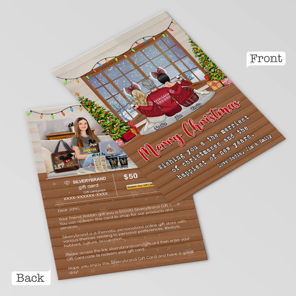 Personalized Greeting Greeting Card Christmas Home