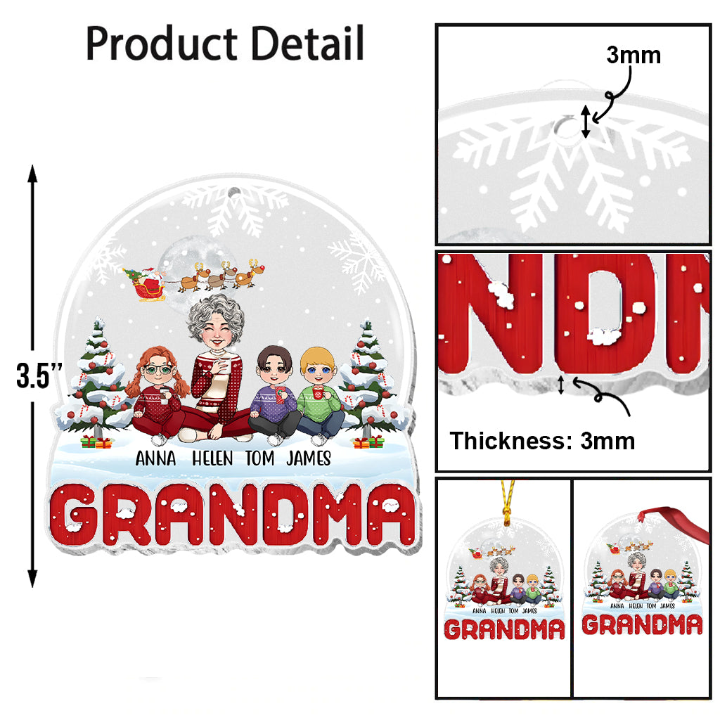 Merry Christmas Grandma & Grandpa - Personalized First Christmas