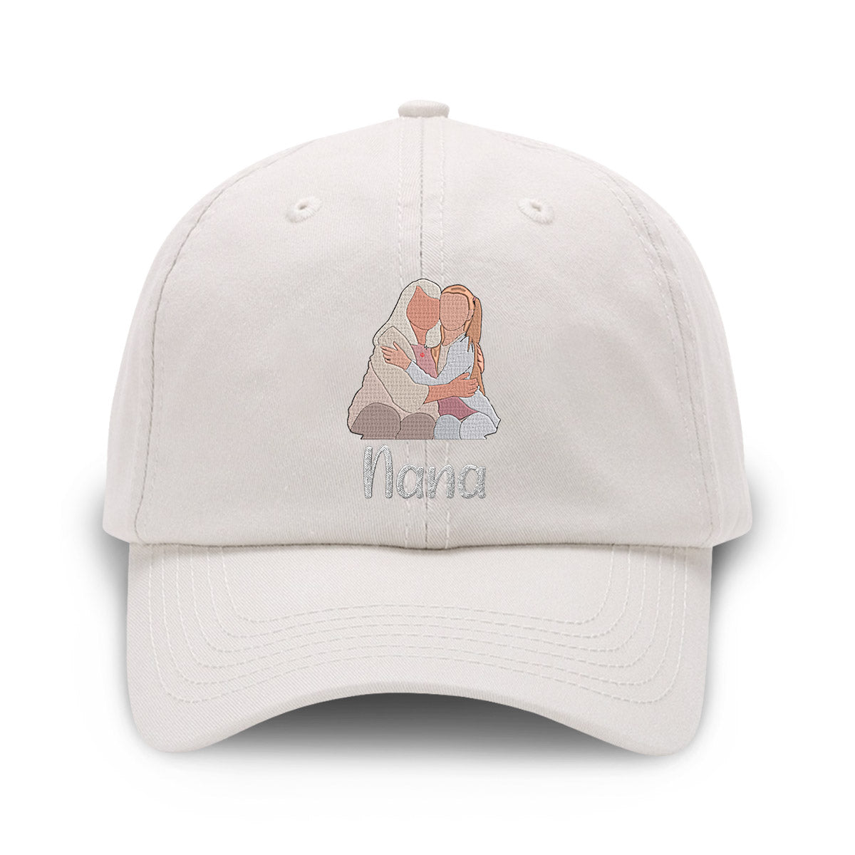 Custom 2D Photo - Personalized Grandma Embroidered Classic Cap